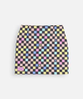 Oxbow Rok Bedrukte fleece minirok POPDAMS