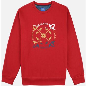 Oxbow Sweater 4Flo grafisch sweatshirt met ronde hals SOLAR
