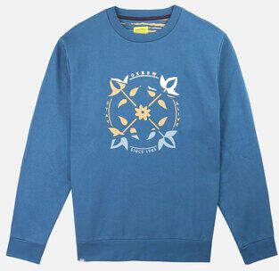 Oxbow Sweater 4Flo grafisch sweatshirt met ronde hals SOLAR