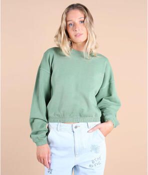 Oxbow Sweater Effen sweatshirt met brede ronde hals SCROP