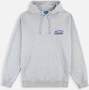 Oxbow Sweater Eternal fleece capuchon grafische print ABYSSES