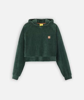 Oxbow Sweater Fluwelen hoodie VELOURS