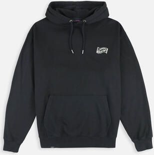 Oxbow Sweater Grafische fleece met capuchon DISTORTED