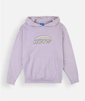 Oxbow Sweater Hoodie met print op de rug TRIFLO