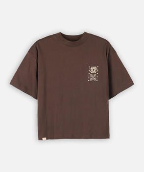 Oxbow T-shirt Korte Mouw Bedrukt T-shirt op borst en rug ASY