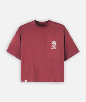 Oxbow T-shirt Korte Mouw Bedrukt T-shirt op borst en rug ASY