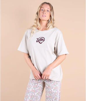 Oxbow T-shirt Korte Mouw Bedrukt T-shirt op voor- en achterkant OASIS