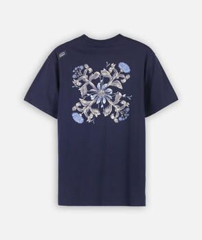 Oxbow T-shirt Korte Mouw Biologisch katoenen T-shirt met korte mouwen FLORAL