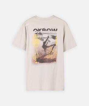 Oxbow T-shirt Korte Mouw Biologisch katoenen T-shirt met korte mouwen PRINTER