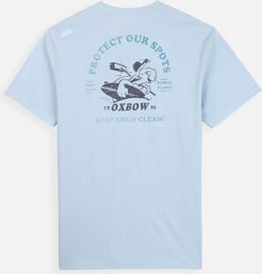 Oxbow T-shirt Korte Mouw Biologisch katoenen T-shirt met korte mouwen SERVICES