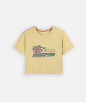 Oxbow T-shirt Korte Mouw Croptop VACATION