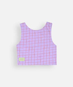 Oxbow T-shirt Korte Mouw Dikke katoenen jersey tanktop met print PISCINA