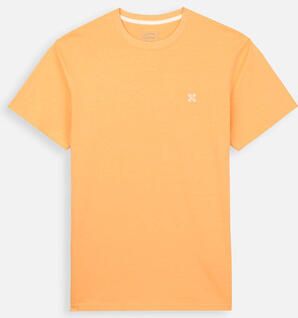 Oxbow T-shirt Korte Mouw Effen T-shirt met borstborduursel 4flo TEBAZ