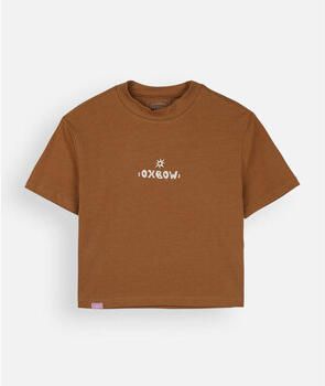 Oxbow T-shirt Korte Mouw FIT T-shirt met print op de rug MOKOV