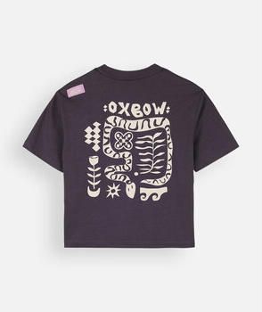 Oxbow T-shirt Korte Mouw FIT T-shirt met print op de rug MOKOV