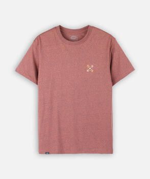 Oxbow T-shirt Korte Mouw Gemarmerd T-shirt met korte mouwen FOREST