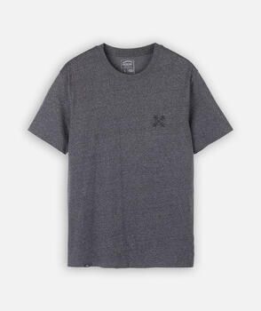 Oxbow T-shirt Korte Mouw Gemarmerd T-shirt met korte mouwen SHADE