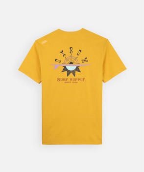Oxbow T-shirt Korte Mouw Grafisch duurzaam T-shirt met korte mouwen SANDBAR