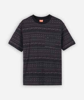 Oxbow T-shirt Korte Mouw Jacquard T-shirt LINEUP