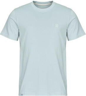 Oxbow T-shirt Korte Mouw Effen T-shirt met borstborduursel 4flo TEBAZ