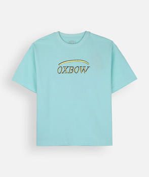 Oxbow T-shirt Korte Mouw T-shirt met print op de rug van de COLLECTOR TRIFLO