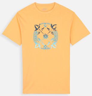 Oxbow T-shirt Korte Mouw Vervaagd grafisch T-shirt met korte mouwen SUNFADED