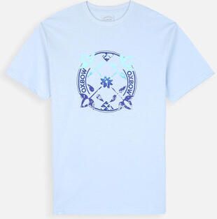 Oxbow T-shirt Korte Mouw Vervaagd grafisch T-shirt met korte mouwen SUNFADED