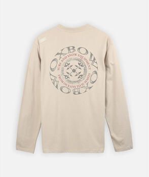 Oxbow T-Shirt Lange Mouw Biologisch katoenen T-shirt met lange mouwen SPIRAL