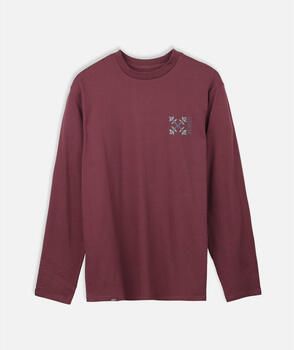 Oxbow T-Shirt Lange Mouw Biologisch katoenen T-shirt met lange mouwen TILE