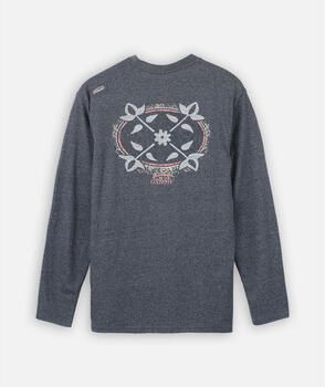 Oxbow T-Shirt Lange Mouw Gemarmerd T-shirt met lange mouwen FILLED