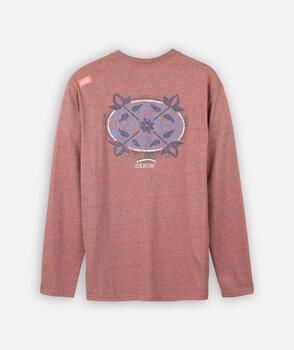 Oxbow T-Shirt Lange Mouw Gemarmerd T-shirt met lange mouwen FILLED