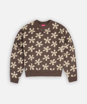 Oxbow Trui Jacquard trui met bloemenmotief PANDORA