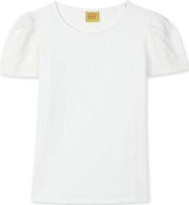 Oxbow T-shirt Korte Mouw T-shirt met korte mouwen en kant O1TOSCAN