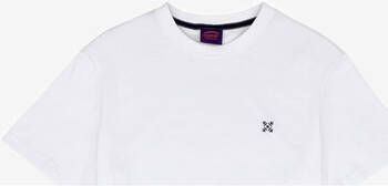 Oxbow T-shirt Korte Mouw Effen 4flo t-shirt geborduurd op de borst TEBAZ