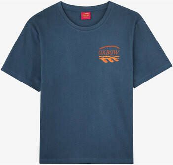 Oxbow T-shirt Korte Mouw Wijd T-shirt met print P2TAZIM