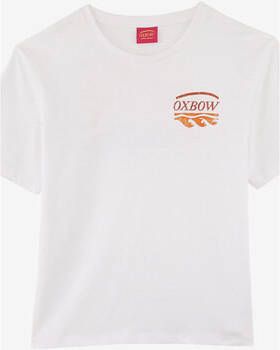 Oxbow T-shirt Korte Mouw Wijd T-shirt met print P2TAZIM
