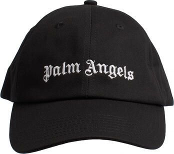 Palm Angels Zwarte Pet Regular Fit 100% Katoen Black Heren