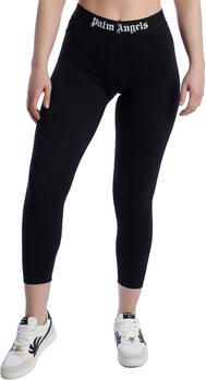 Palm Angels Verhoog je stijl met zwarte leggings Black Dames