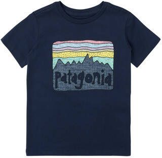 Patagonia T-shirt Korte Mouw BABY FITZ ROY SKIES T-SHIRT