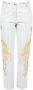 PATRIZIA PEPE Stijlvolle Mom Fit Jeans met Schitterende Details Blauw Dames - Thumbnail 1