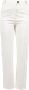 PATRIZIA PEPE Hoge Taille Slim-fit Jeans Beige Dames - Thumbnail 1