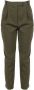 PATRIZIA PEPE Dames Broek met Rechte Pijpen Green Dames - Thumbnail 1