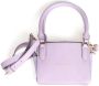 PATRIZIA PEPE Gevouwen Geometrische Print Handtas Purple Dames - Thumbnail 1