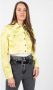 PATRIZIA PEPE Veelzijdige Denim Jack voor Vrouwen Yellow Dames - Thumbnail 1