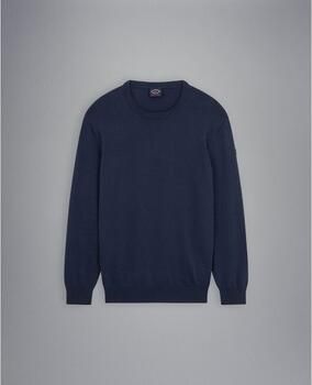 PAUL & SHARK Trainingsshirt Blauwe Katoenen Sweatshirt Blauw Heren - Foto 3
