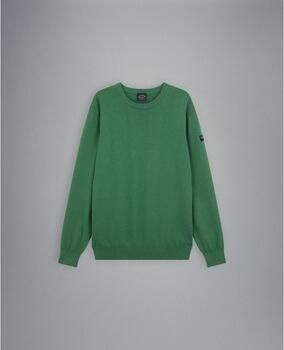 PAUL & SHARK Regular Fit Katoenen Trui met Logo Patch Groen Heren - Foto 6