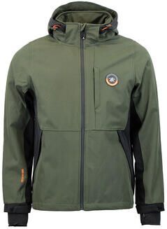 Peak Mountain Windjack Blouson softshell homme CAFE