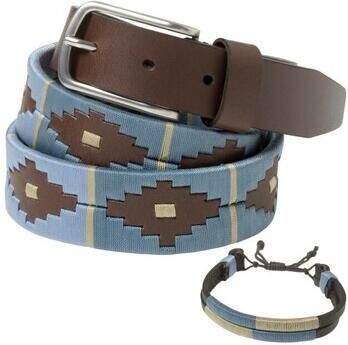 Pelpe Riem POLO BBB Cinturón argentino FBM Celeste