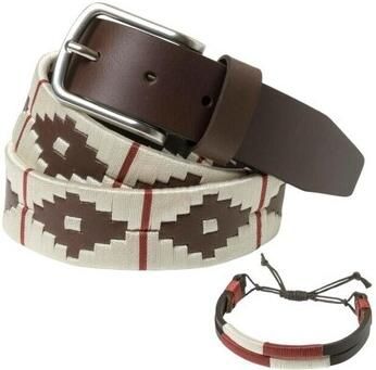 Pelpe Riem POLO BR Cinturón argentino FBM Crudo