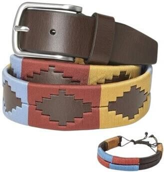 Pelpe Riem POLO Rojo Cinturón argentino FBM Rojo